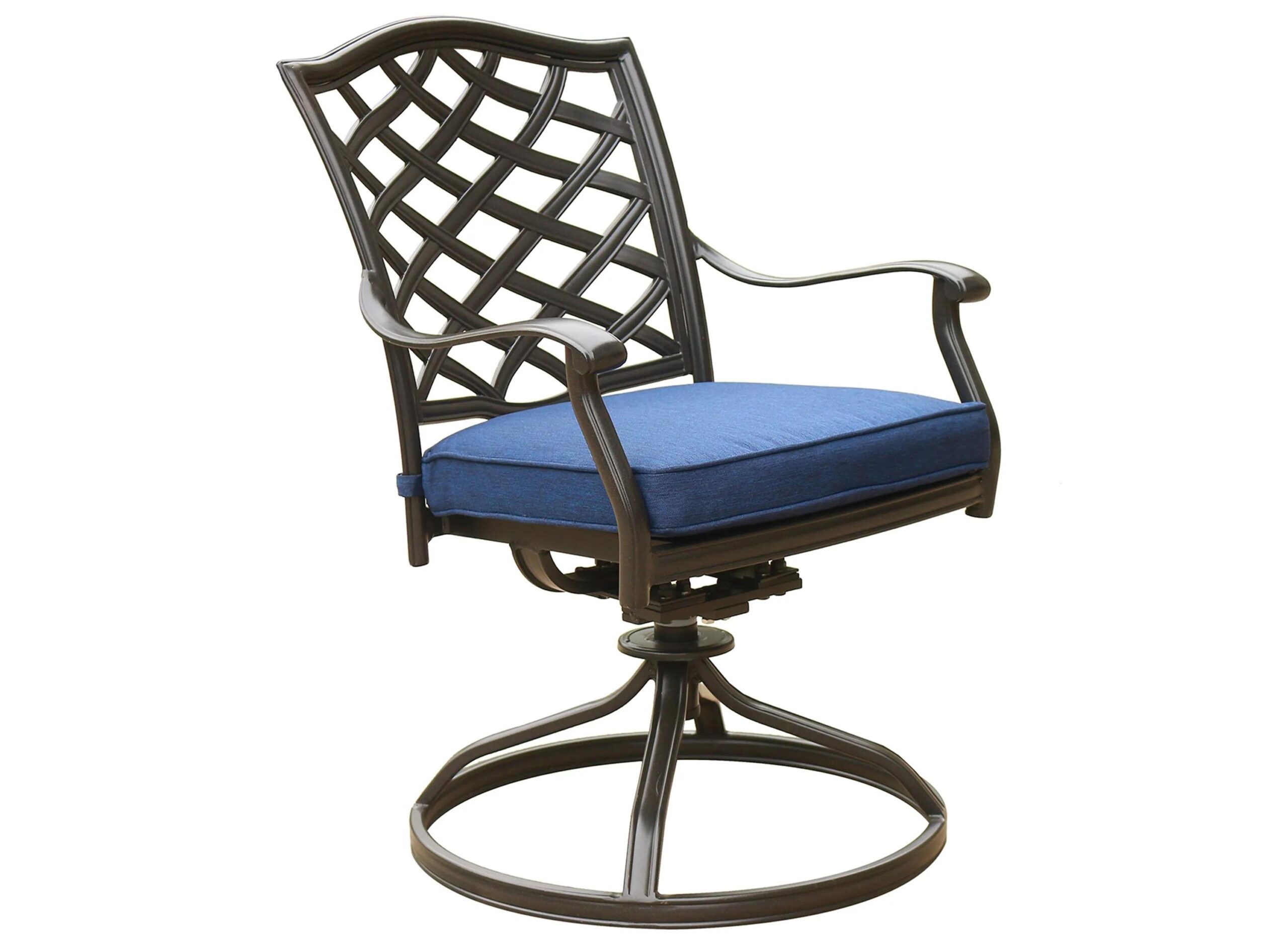 Halston Outdoor Dining Swivel Chair Set of 2