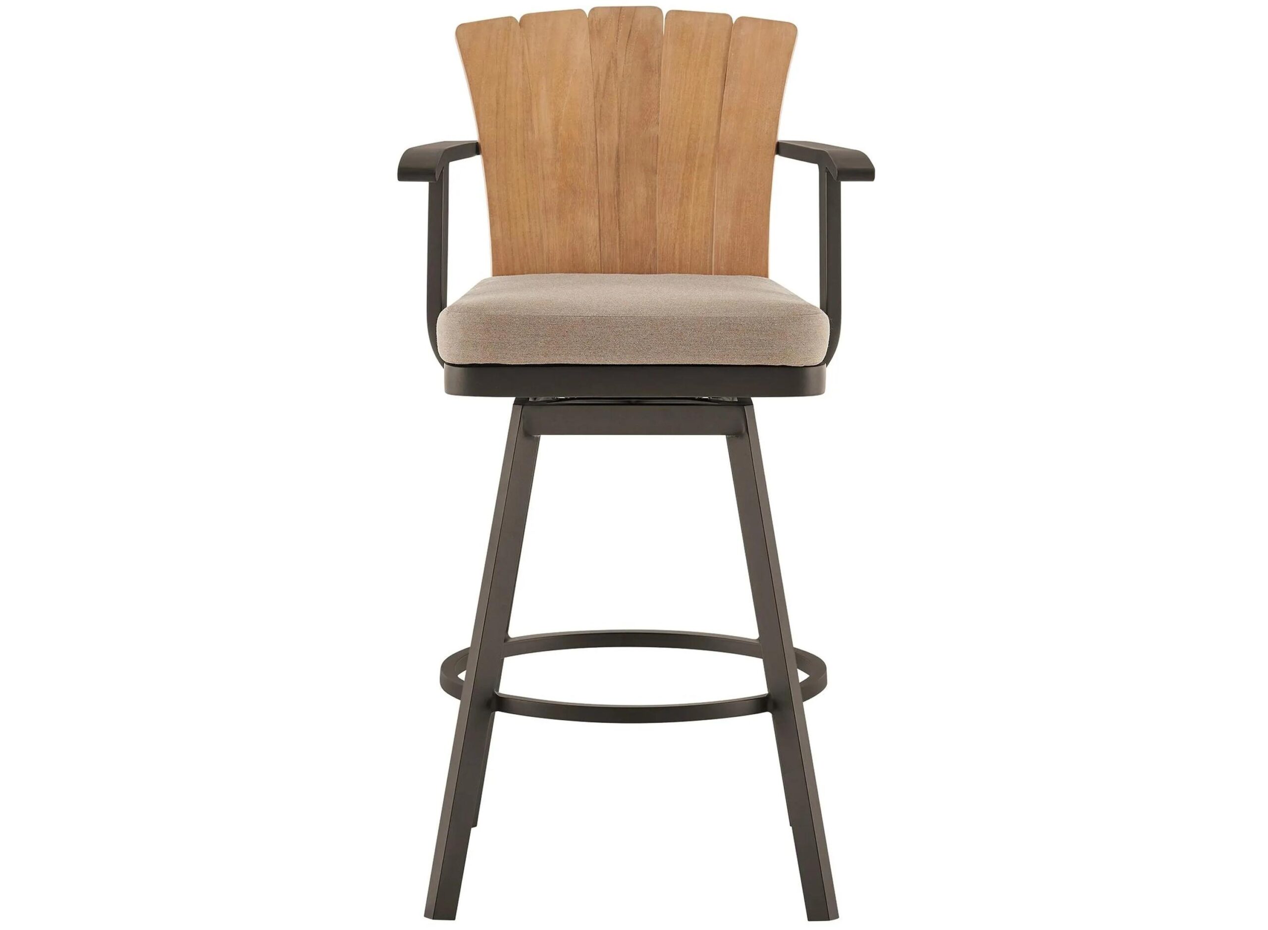 Hazel 44" Outdoor Swivel Bar Stool
