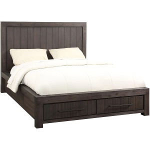 Heath California King-Size Two Drawer Storage Bed