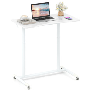 Height Adjustable Computer Desk Sit to Stand Rolling Table