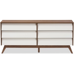 Hildon Wood 6-Drawer Storage Dresser