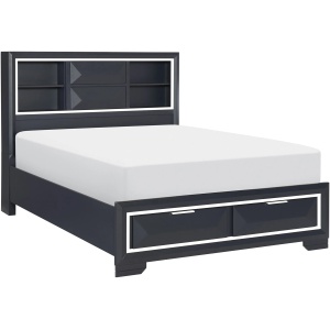 Jocelyn Platform Storage Bed