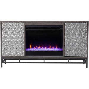 Luciana Color Changing Fireplace Console