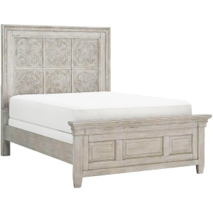 Magnolia Park Carved Panel Bed