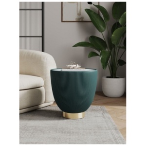 Manhattan Comfort Anderson Accent End Table, Green