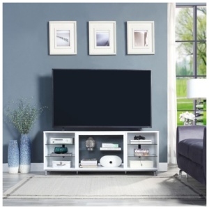 Manhattan Comfort Brighton 60" TV Stand, White