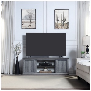 Manhattan Comfort Franklin 60" TV Stand, Gray