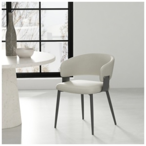 Manhattan Comfort Luce Dining Chair, Oatmeal