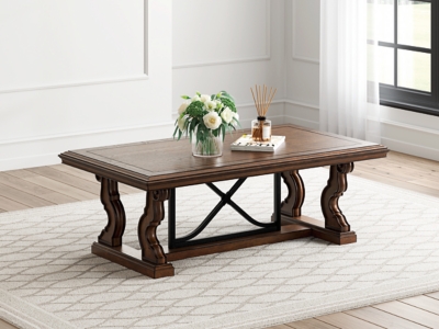 Maylee Coffee Table, Dark Brown