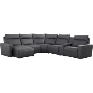 ModularTwo 6-pc. Power Sectional w/ Power Headrest
