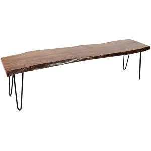 Nature's Live Edge Dining Bench