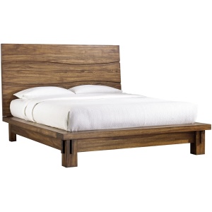 Ocean California King-size Solid Wood Platform Bed