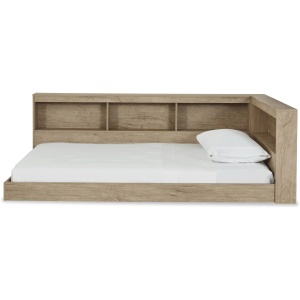 Oliah Bookcase Storage Bed