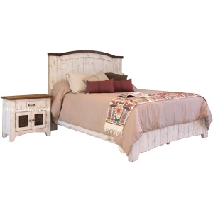 Pueblo Panel Bed