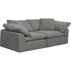 Puff Slipcover 2-pc.Sectional