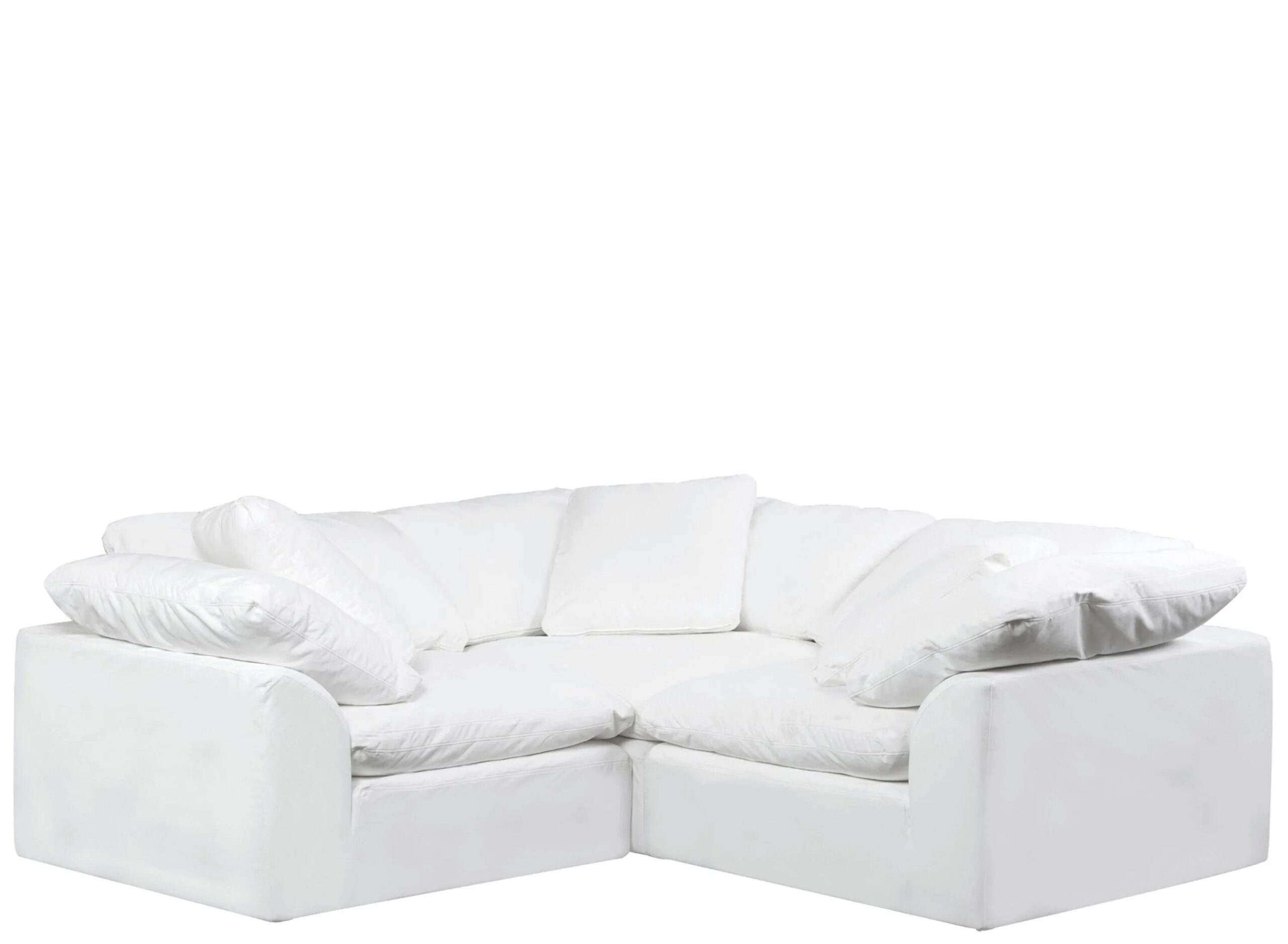 Puff Slipcover 3-pc. Sectional