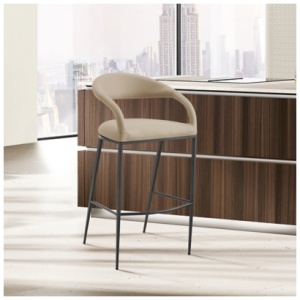 Ramona Counter Height Bar Stool, Beige