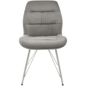 Raven Velvet Fabric Dining Side Chair