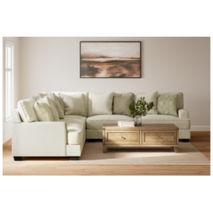 Rawcliffe 3-Piece Sectional, Parchment
