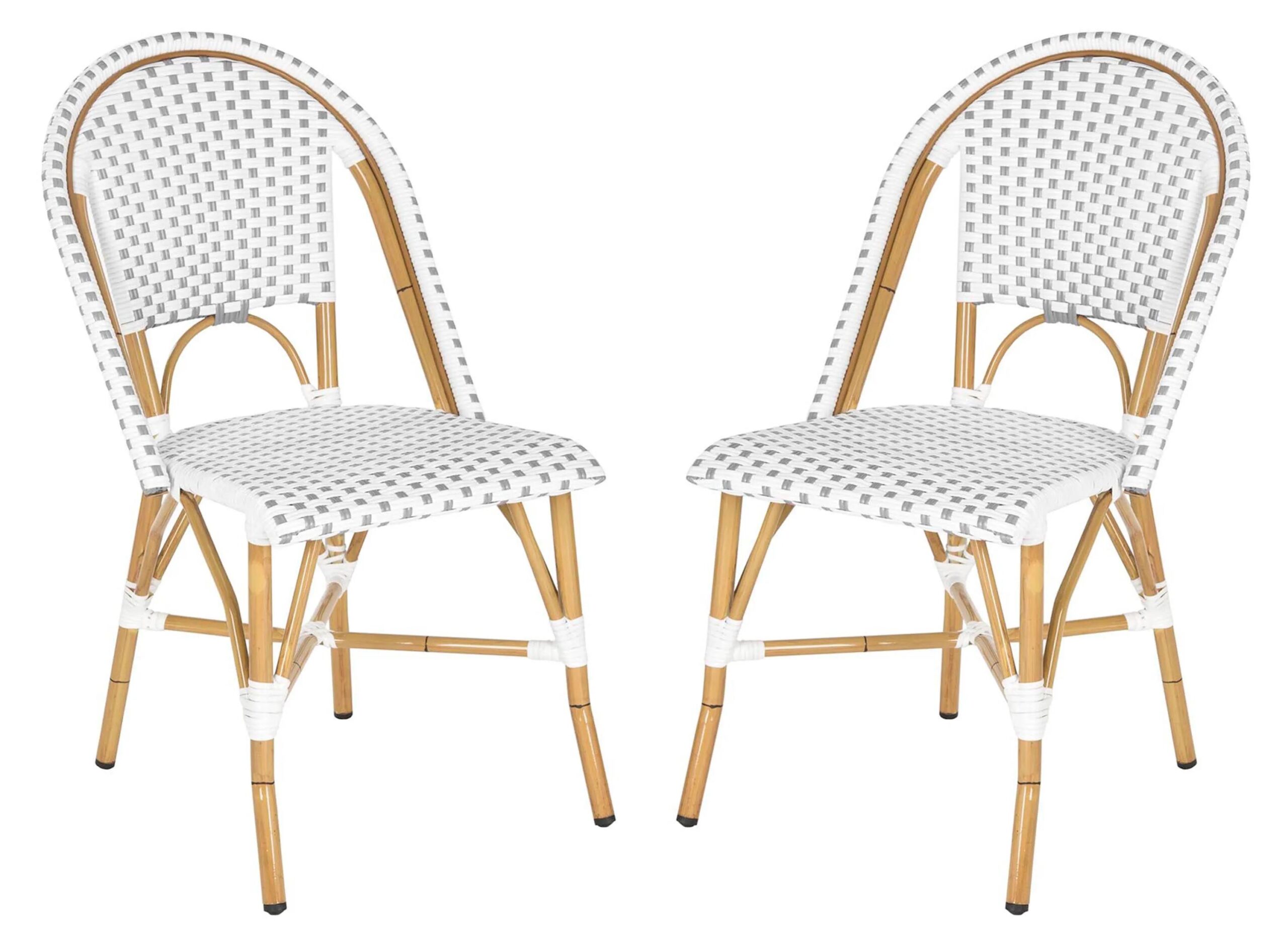 Salcha Indoor/Outdoor French Bistro Side Chair, Set of 2