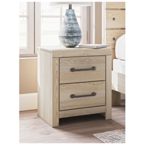 Senbry 22" 2 Drawer Charging Nightstand