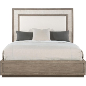 Serenity Upholstered California King Panel Bed