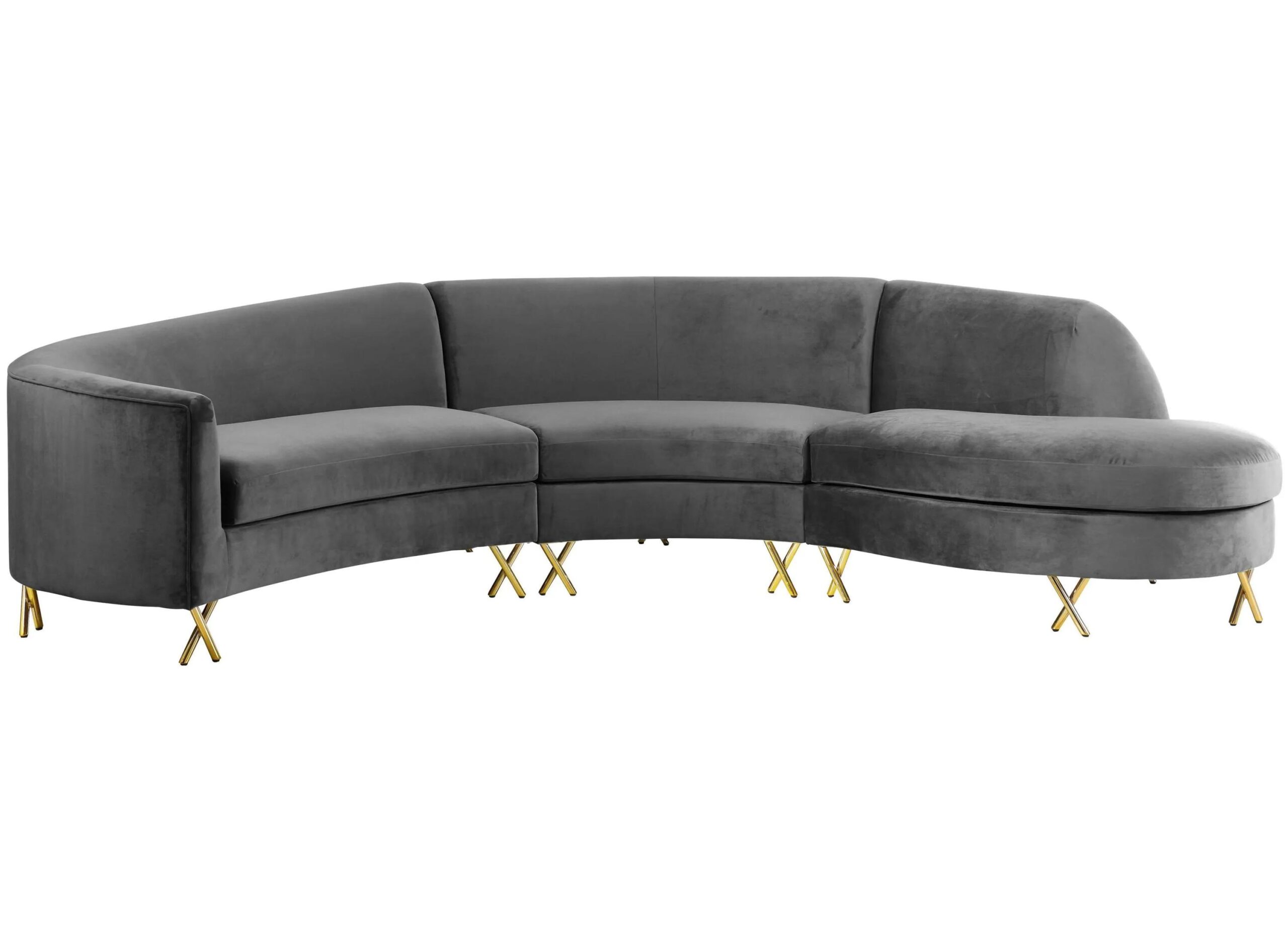 Serpentine 3-pc. Sectional