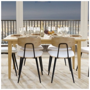 Simpli Home Colby Dining Table, Oak