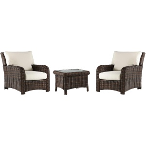 St Tropez 3-pc. Outdoor Living Outdoor Chair Set