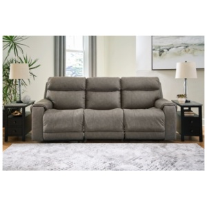 Starbot 3-Piece Dual Power Reclining Modular Sofa, Fossil