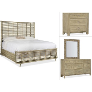 Sundance 4-pc. Rattan Bedroom Set