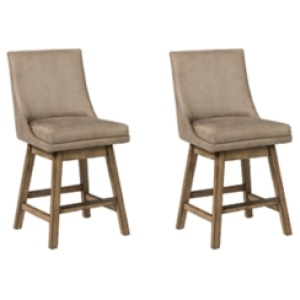 Tallenger 2-Piece Bar Stool, Beige