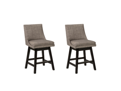 Tallenger 2-Piece Bar Stool, Light Gray