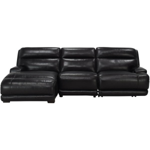 Tompkins Leather 3-pc. Sectional