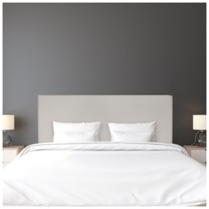 Upholstered Queen Panel Headboard, Fog