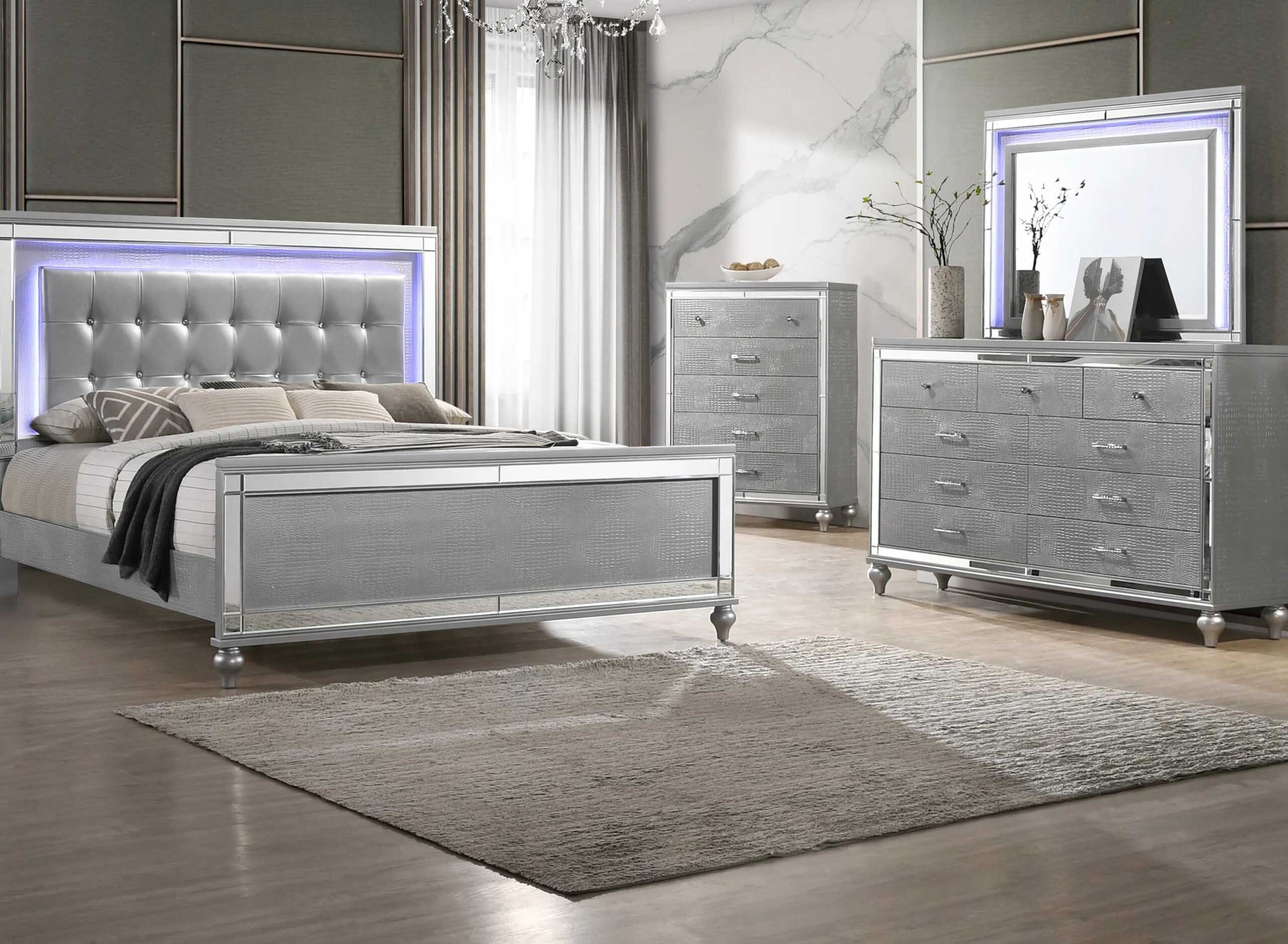 Valentino 4-pc. Bedroom Set