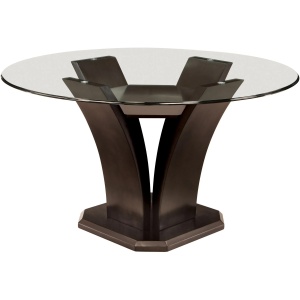 Venice 54" Glass Dining Table