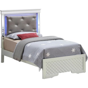 Verona Twin Bed w/ LED Lighting