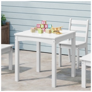 Westin Furniture Garden Party Kids Outdoor Dining Table, White
