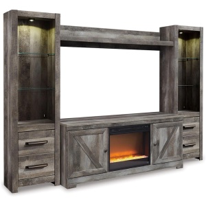 Wynnlow 4-pc. Entertainment Center & Fireplace