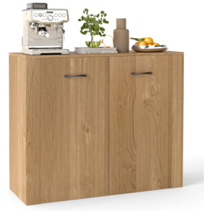 38" Buffet Modern Sideboard Cabinet with Storage-Natural