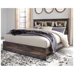 Drystan King Bookcase Bed, Multi