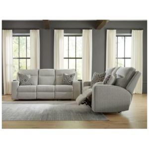 Jasperson Sofa and Loveseat, Stone