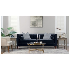 Jennifer Taylor home Jack Sofa, Dark Navy Blue