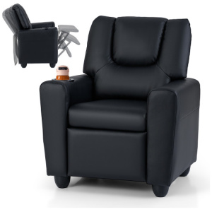 Kids Recliner Armchair Sofa-Black