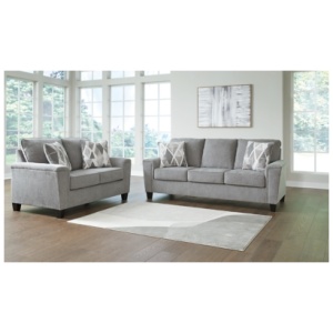 Leeshan Sofa and Loveseat, Steel