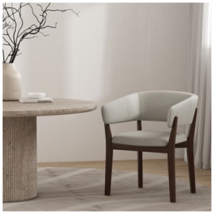 Manhattan Comfort Blake Dining Chair, Greige