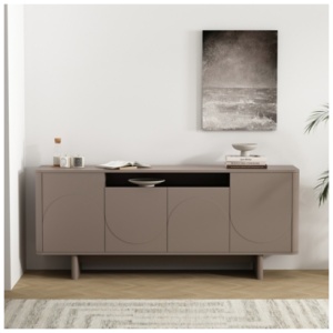 Manhattan Comfort Ella Sideboard, Mocha
