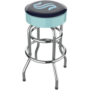 NHL Backless Swivel Bar Stool