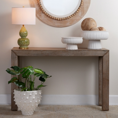 Relaxed Elegance Lucas Console Table, Brown